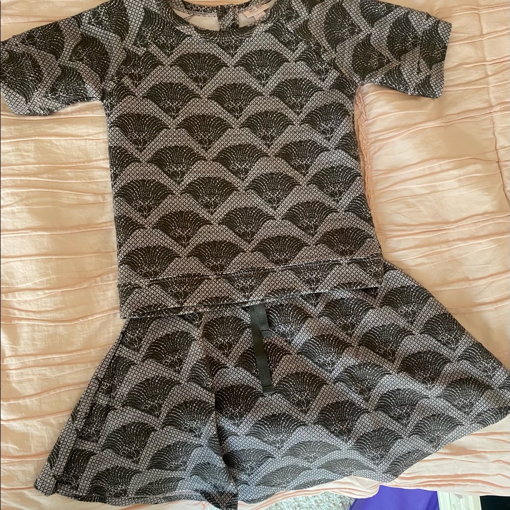 BRAND NEW Noa Noa Miniature shirt and skirt set